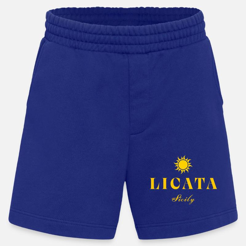 Licata, Sicily Sun - Short bio épais fabriqué en UE - Iconic Blue