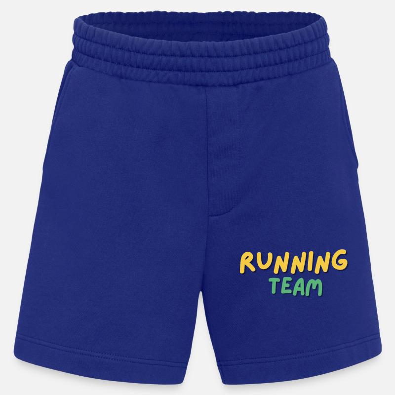 Équipe de course - Short bio épais fabriqué en UE - Iconic Blue