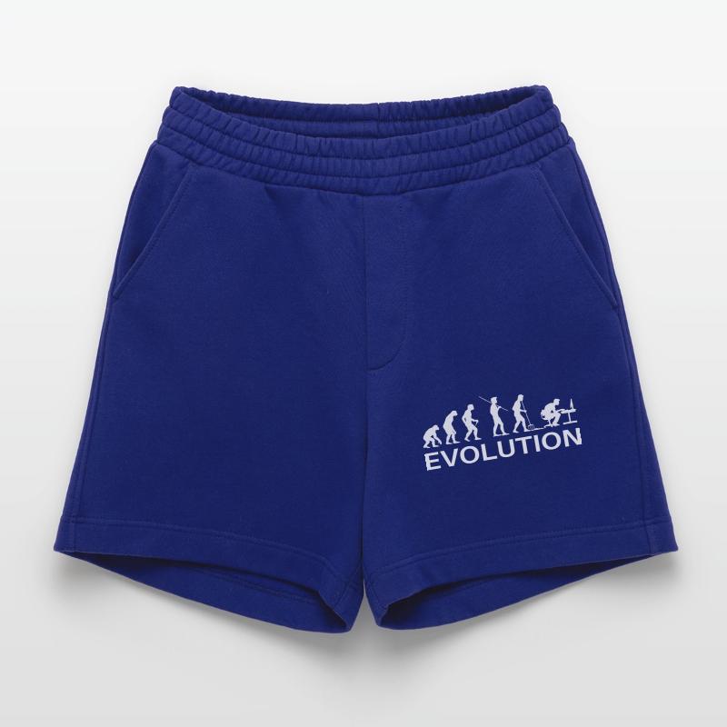 Programmer Evolution Computer Scientist Developer Heavyweight Shorts - made by SPREAD 