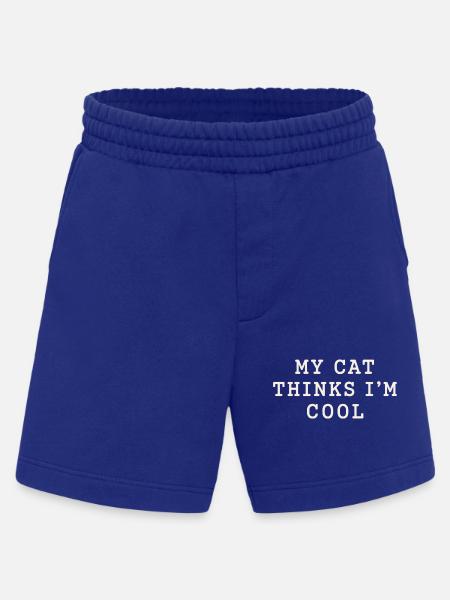 Meine Katze findet mich cool - Heavyweight Shorts - made by SPREAD - Iconic Blue
