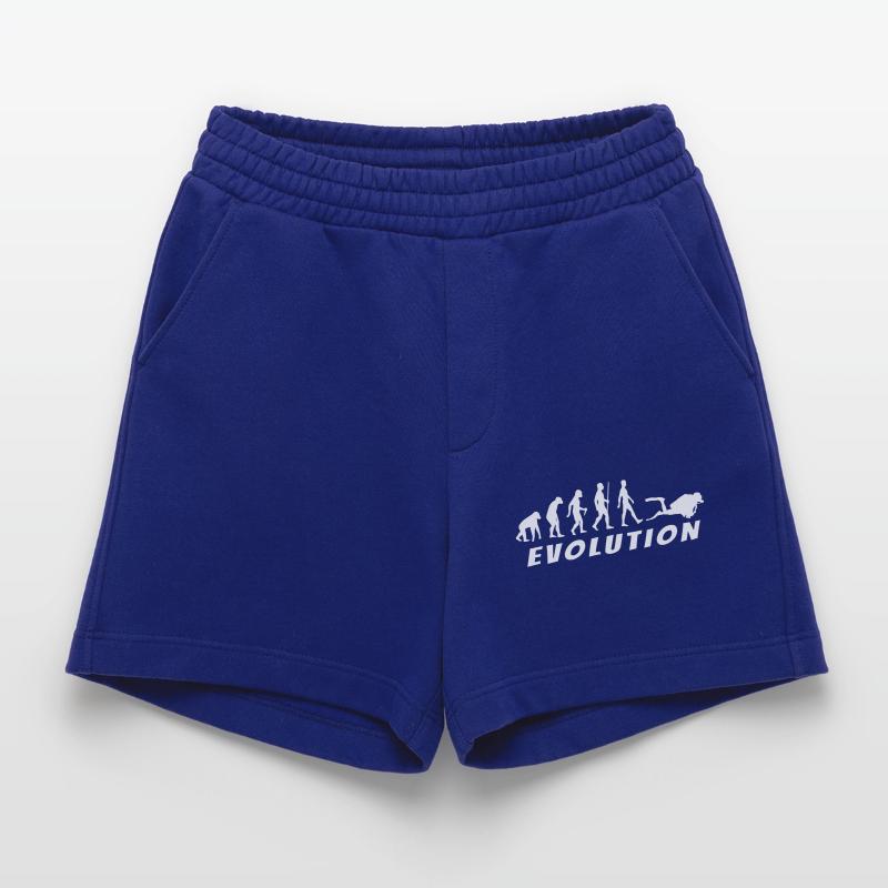 Evolution White Diver Heavyweight Shorts - made by SPREAD 