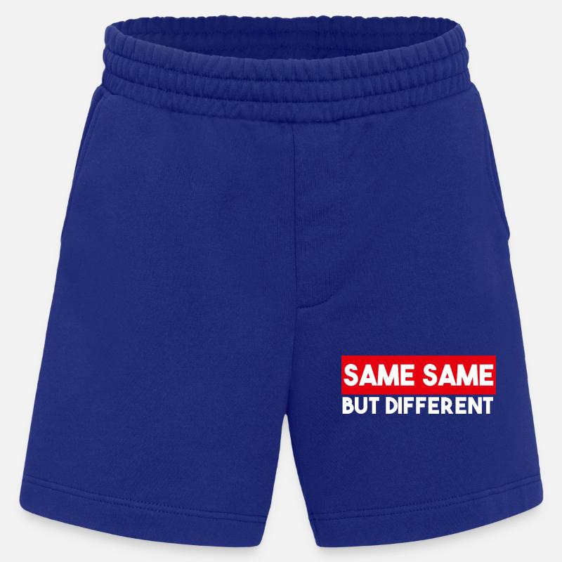 Same Same But Different - Heavyweight Shorts - made by SPREAD  - Iconic Blue