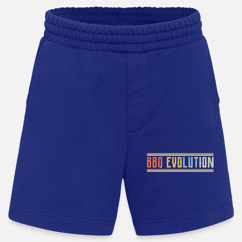 BBQ Evolution Design - Short bio épais fabriqué en UE - Iconic Blue