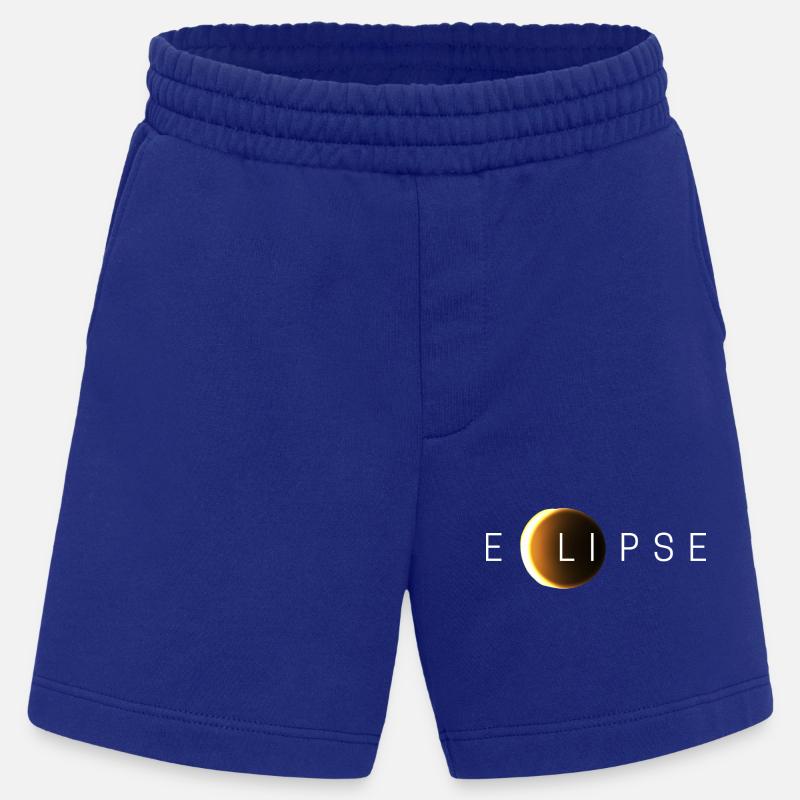 Solar eclipse - Heavyweight Shorts - made by SPREAD  - Iconic Blue