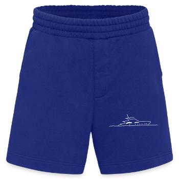 Motorboot Boot Kapitän - Heavyweight Shorts - made by SPREAD  - Iconic Blue - Vorne