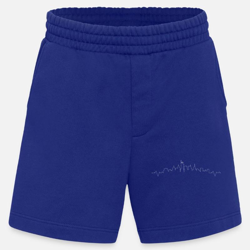 Please upload the design image - Heavyweight Shorts - made by SPREAD  - Iconic Blue