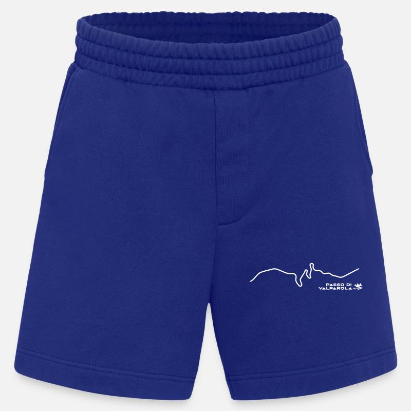 Passo di Valparola – Dolomiten-Pass - Heavyweight Shorts - made by SPREAD - Iconic Blue
