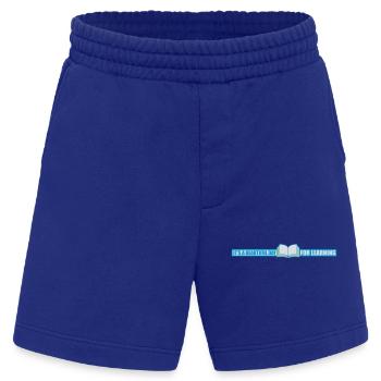 belle journée pour apprendre - Short bio épais fabriqué en UE - Iconic Blue - Devant