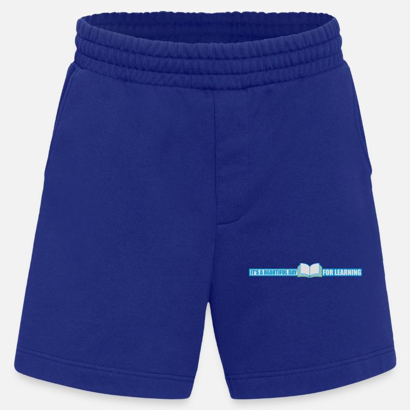 beautiful day for learning - Heavyweight Shorts - made by SPREAD  - Iconic Blue