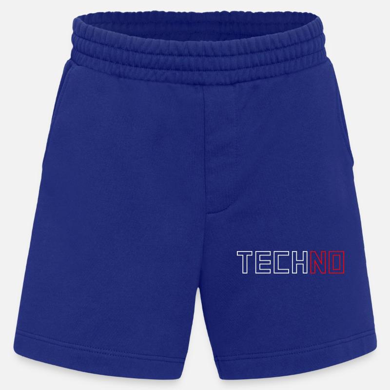 TechnoOutline - Heavyweight Shorts - made by SPREAD  - Iconic Blue