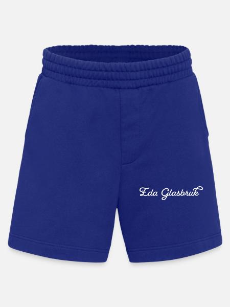 Eda Glassworks white - Heavyweight Shorts - made by SPREAD  - Iconic Blue