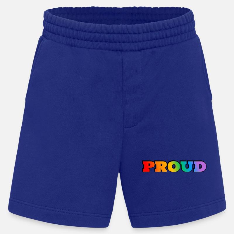 FIERTÉ LGBT PRIDE - Short bio épais fabriqué en UE - Iconic Blue
