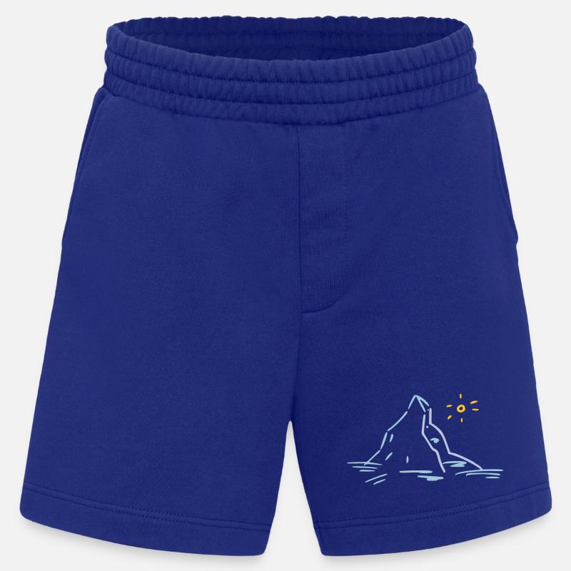 Matterhorn - Heavyweight Shorts - made by SPREAD  - Iconic Blue