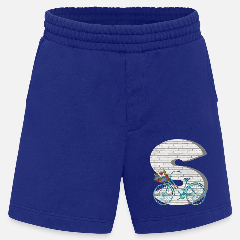 fahrrad e 100 s - Heavyweight Shorts - made by SPREAD  - Iconic Blue