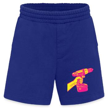 Heimwerker Pop-Art - Heavyweight Shorts - made by SPREAD  - Iconic Blue - Vorne