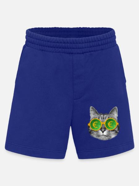 Katzengeldbrille - Heavyweight Shorts - made by SPREAD  - Iconic Blue
