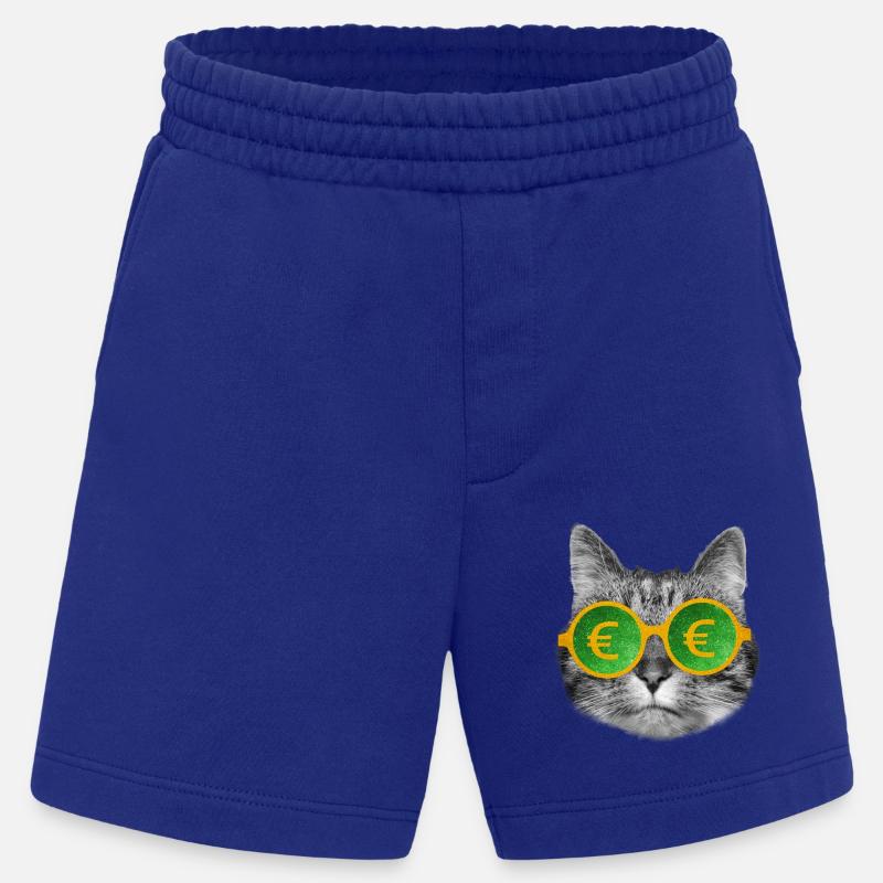 Lunettes d’argent pour chat - Short bio épais fabriqué en UE - Iconic Blue