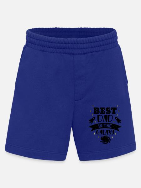 Best dad in the galaxy - Heavyweight Shorts - made by SPREAD - Iconic Blue