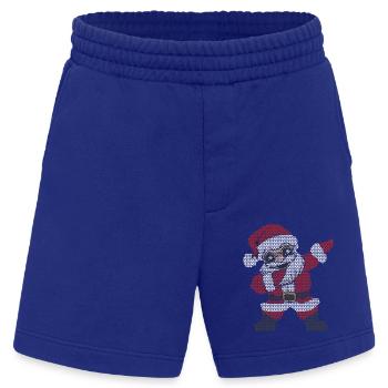 Santa Claus Dabbing Weihnachtsmann ugly christmas - Heavyweight Shorts - made by SPREAD  - Iconic Blue - Vorne