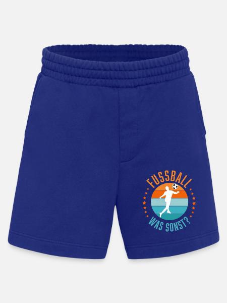 Fußball, was sonst - Heavyweight Shorts - made by SPREAD  - Iconic Blue