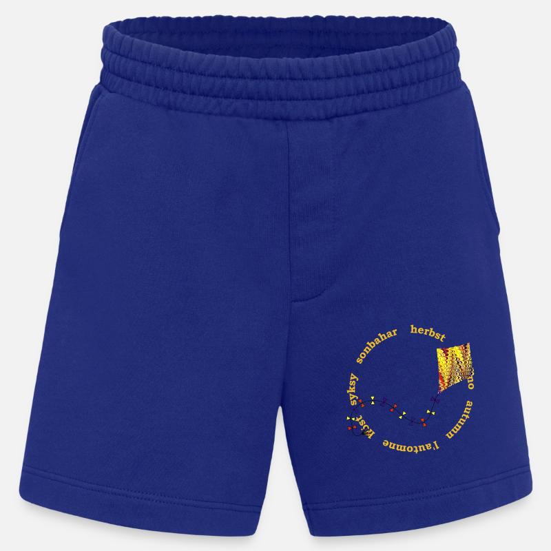 herbstlicher drachen e 281 - Heavyweight Shorts - made by SPREAD  - Iconic Blue