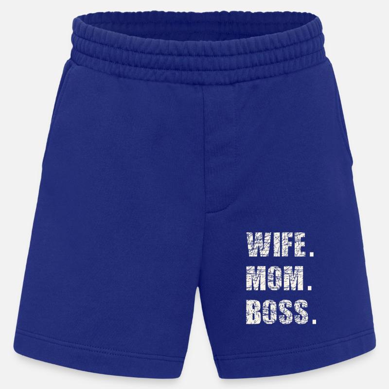 Ehefrau Mutter Chef - Heavyweight Shorts - made by SPREAD  - Iconic Blue