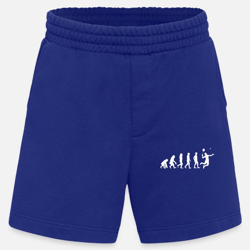 Cadeau d'évolution de badminton - Short bio épais fabriqué en UE - Iconic Blue