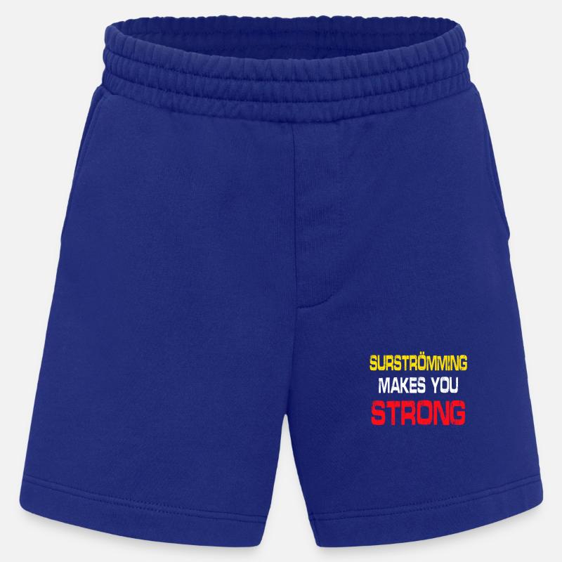 Surströmming, surströmming spruch - Heavyweight Shorts - made by SPREAD - Iconic Blue