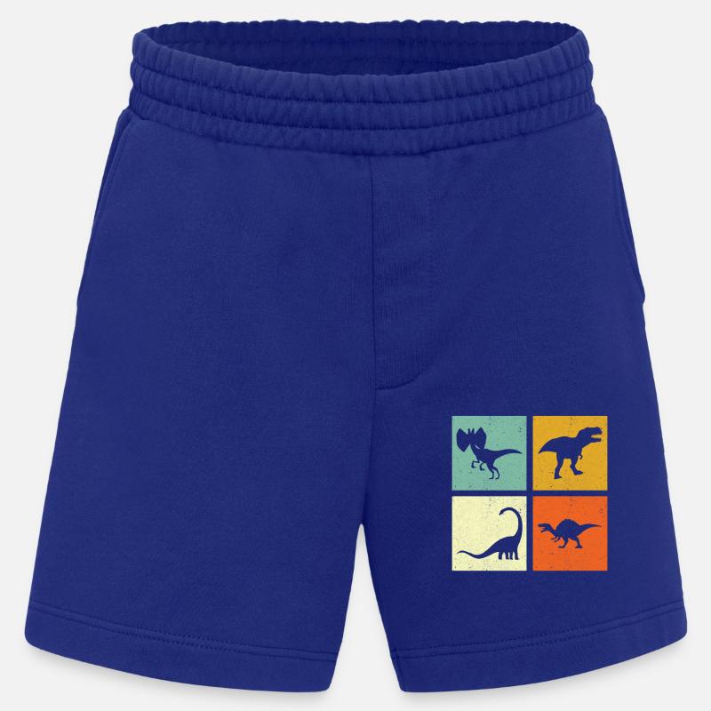 Dino Dinosaurier - Heavyweight Shorts - made by SPREAD - Iconic Blue