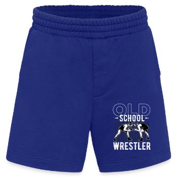 Ringen, Ringen griechisch römischer Stil, - Heavyweight Shorts - made by SPREAD  - Iconic Blue - Vorne