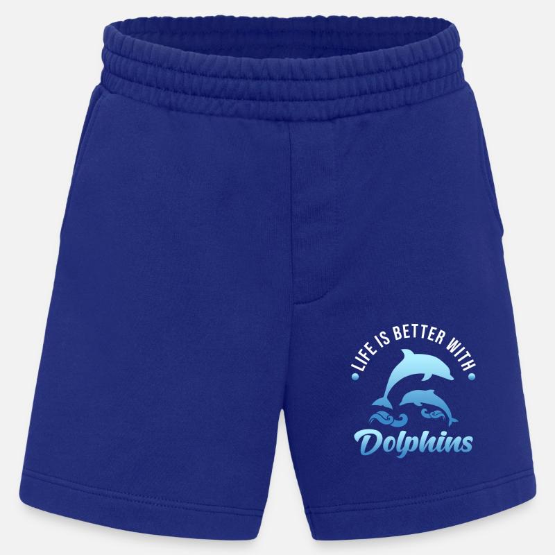 Delfin - Heavyweight Shorts - made by SPREAD  - Iconic Blue
