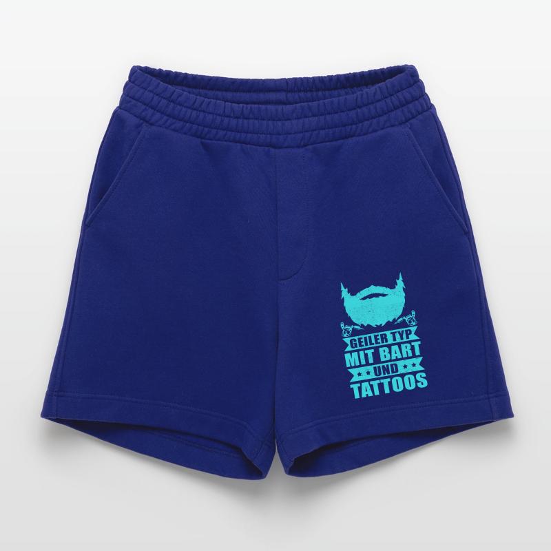 Geiler Typ mit Bart Tattoos Bartig Bärte Geschenk Heavyweight Shorts - made by SPREAD 
