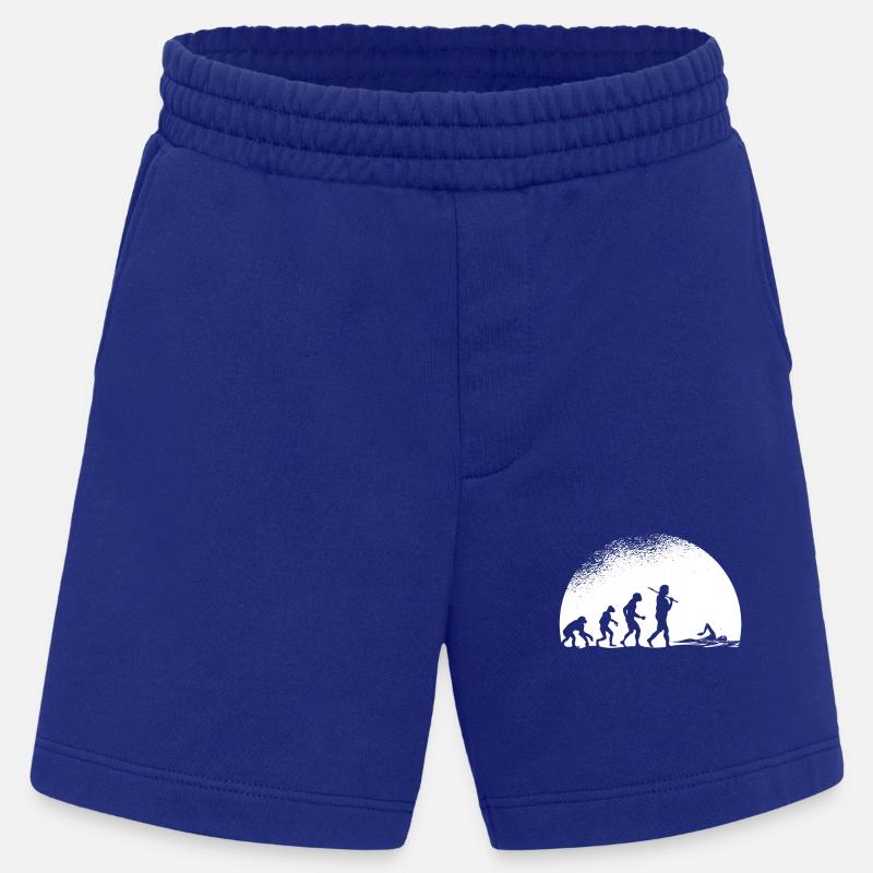 Evolution Schwimmen - Heavyweight Shorts - made by SPREAD  - Iconic Blue
