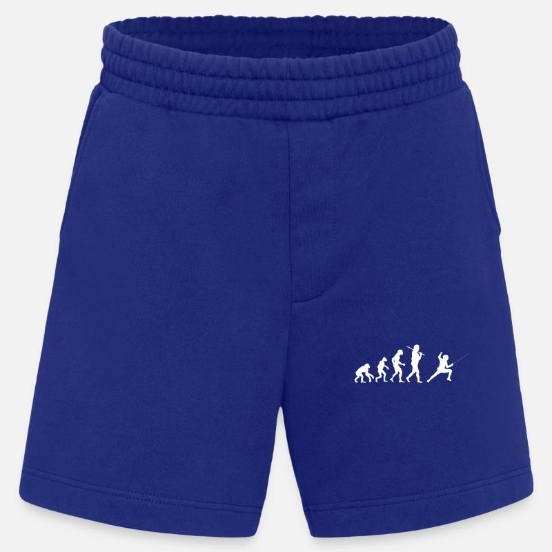 Evolution Fechten - Heavyweight Shorts - made by SPREAD  - Iconic Blue