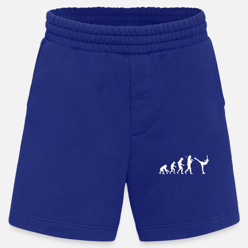 Evolution Eiskunstlauf - Heavyweight Shorts - made by SPREAD  - Iconic Blue