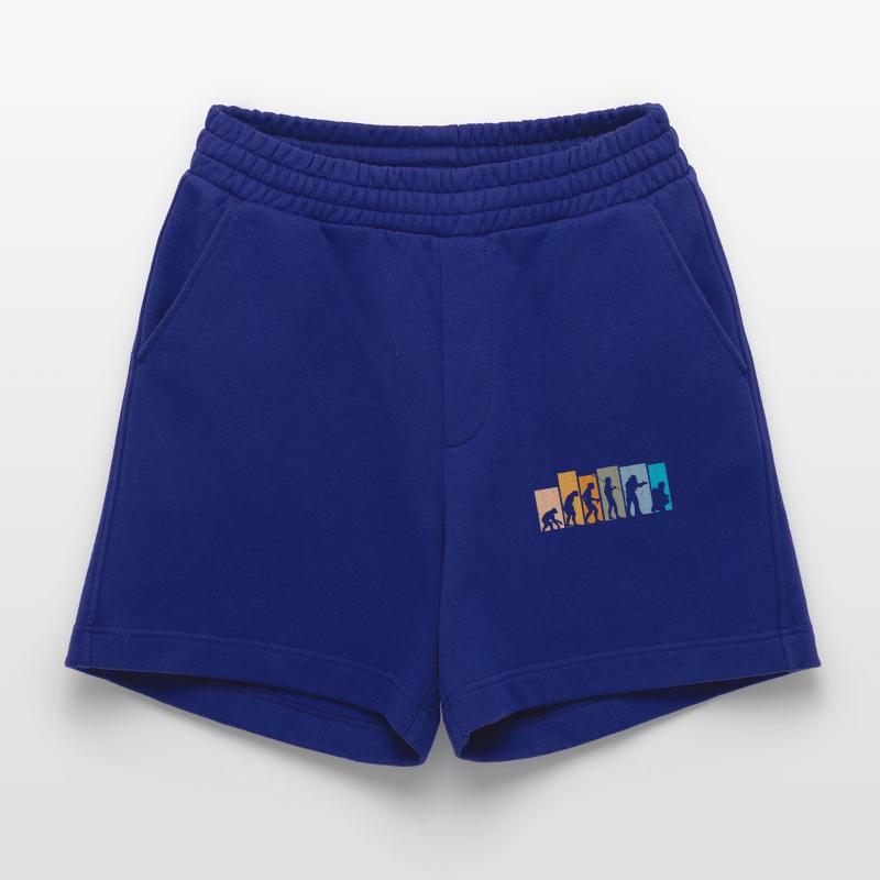 Evolution Retro Firefighter Fire Brigade Gift Heavyweight Shorts - made by SPREAD 