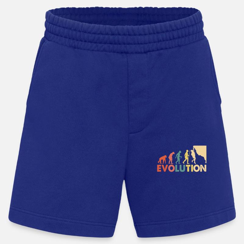 Climbing Evolution Escalade - Short bio épais fabriqué en UE - Iconic Blue