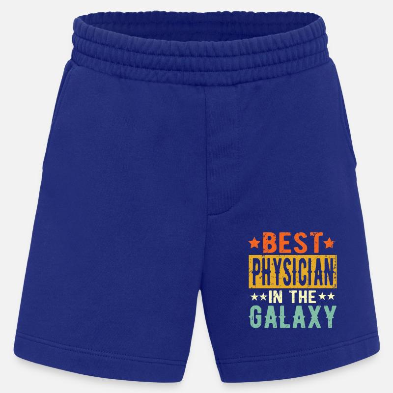 Best Physiker galaxy Physiker Geschenk - Heavyweight Shorts - made by SPREAD - Iconic Blue