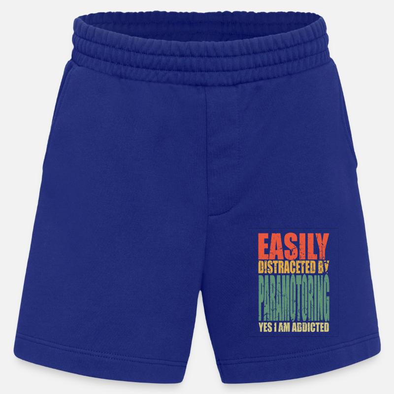 Paramotoring saying funny - Heavyweight Shorts - made by SPREAD  - Iconic Blue