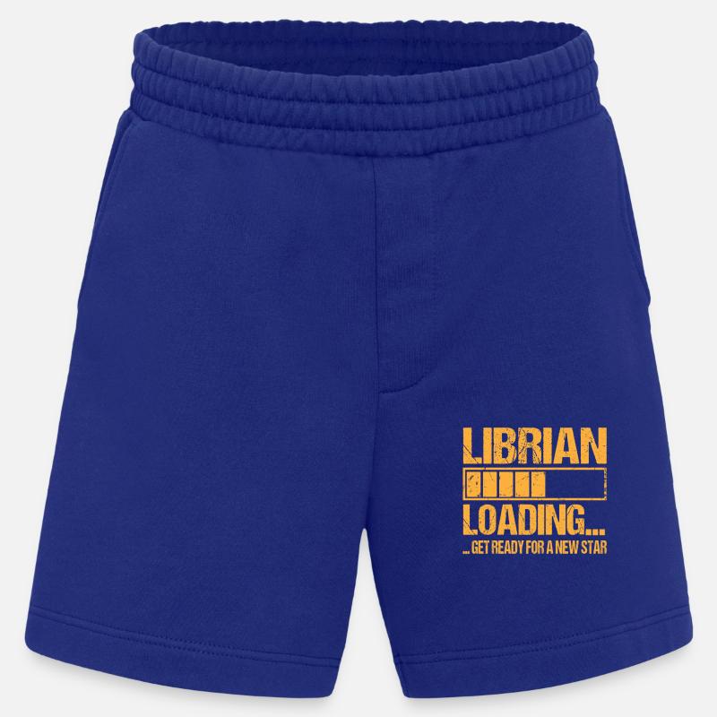 Librarian loading Librarian Training - Heavyweight Shorts - made by SPREAD  - Iconic Blue