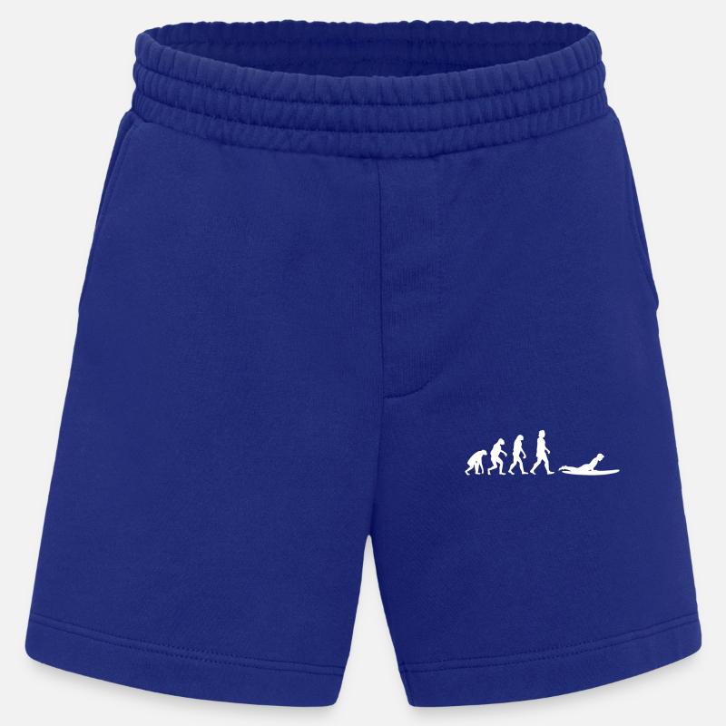 Évolution du surf - Short bio épais fabriqué en UE - Iconic Blue