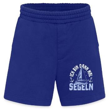 Ich bin dann mal segeln - Heavyweight Shorts - made by SPREAD  - Iconic Blue - Vorne