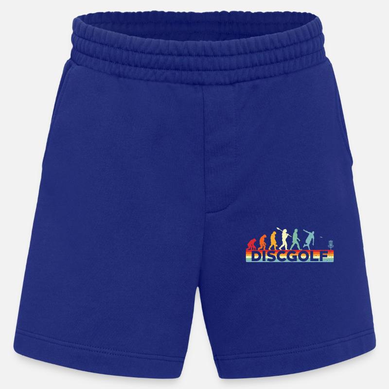 Discgolf Evolution Discgolf - Heavyweight Shorts - made by SPREAD  - Iconic Blue