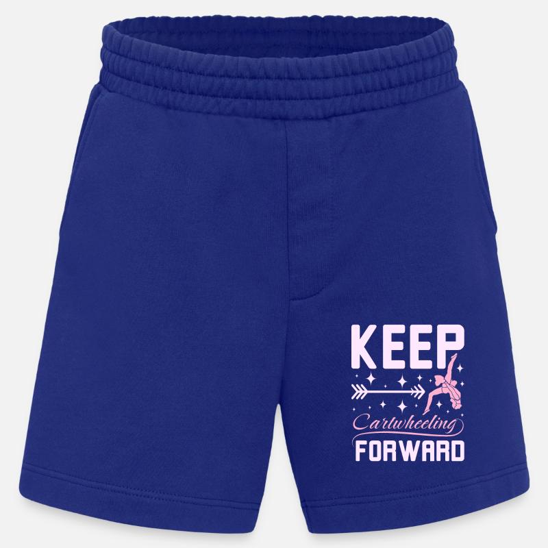 Keep catwheelig forward - Heavyweight Shorts - made by SPREAD  - Iconic Blue