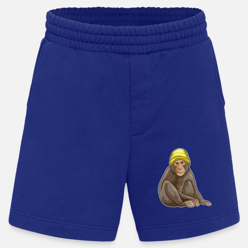 Bonnet de singe - Short bio épais fabriqué en UE - Iconic Blue