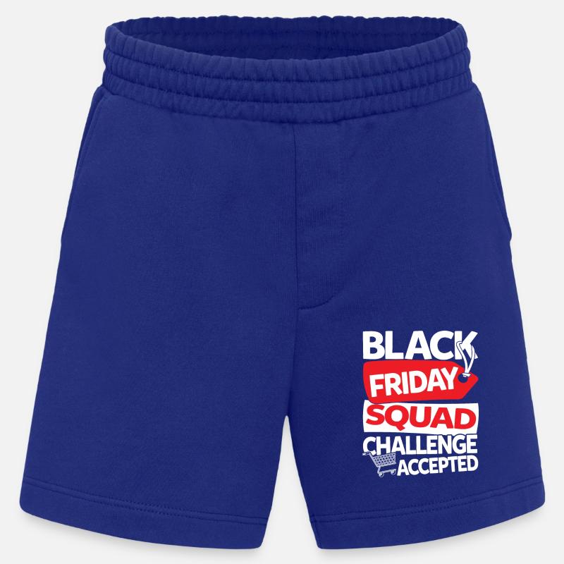 Black Friday Squad Challenge Accepted - Heavyweight Shorts - made by SPREAD  - Iconic Blue