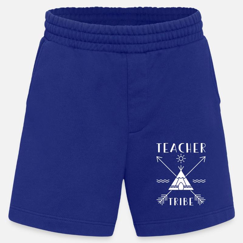Conception de groupes d’enseignants - Short bio épais fabriqué en UE - Iconic Blue