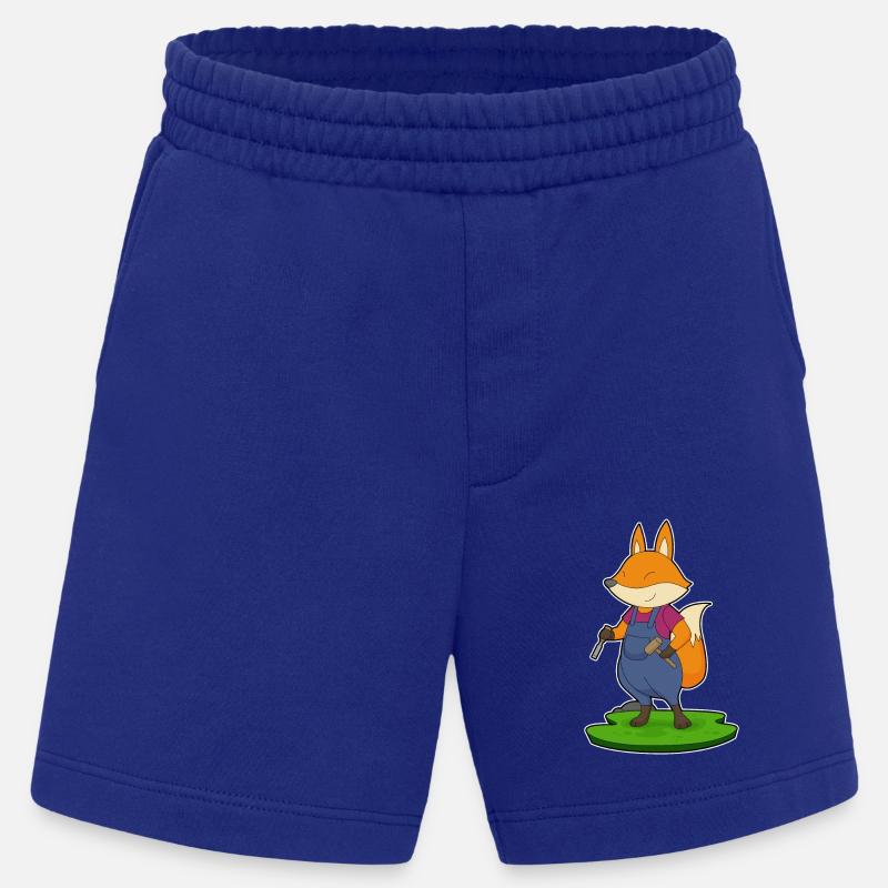 Fuchs Handwerker Hammer Meißel - Heavyweight Shorts - made by SPREAD  - Iconic Blue