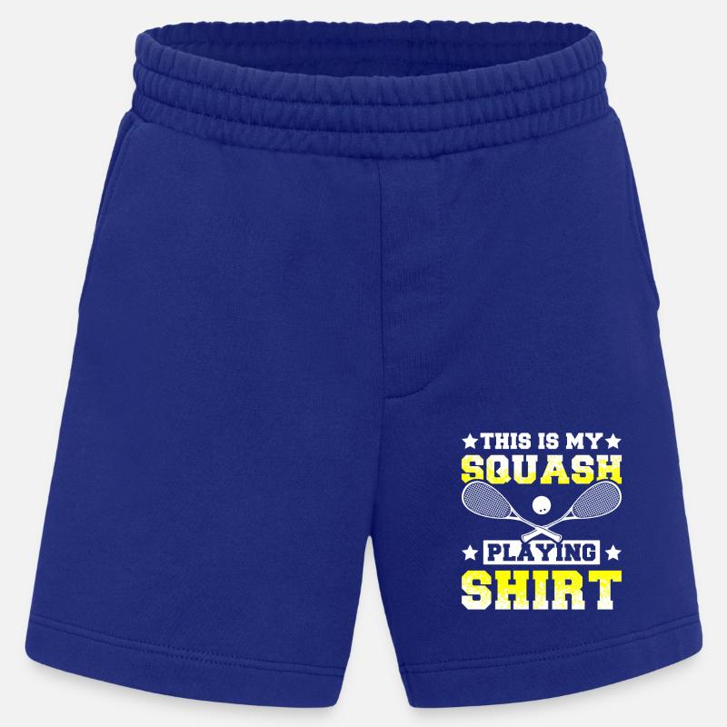 This is my squash playing - Heavyweight Shorts - made by SPREAD  - Iconic Blue