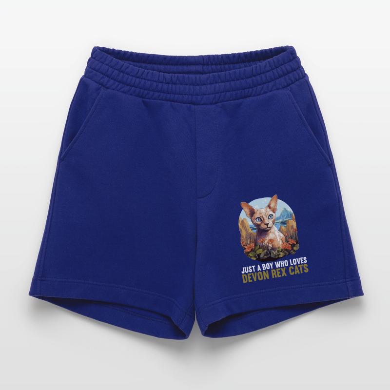 Devon Rex Kätzchen Devon Rex Katze Heavyweight Shorts - made by SPREAD 